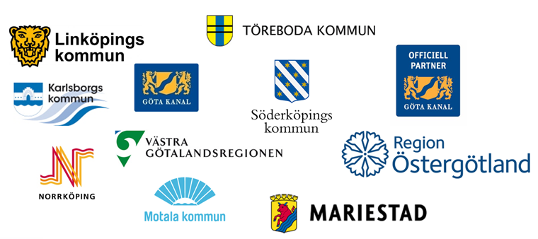 Logotyper Samverkan Destination Göta kanal