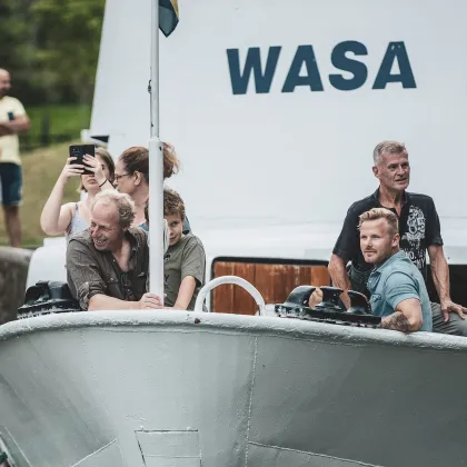 Passagerare på M/S Wasa Lejon