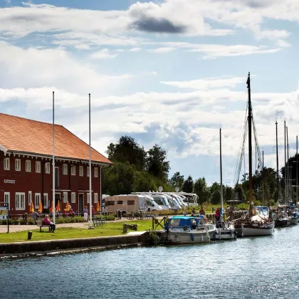 Kanalmagasinet i Borensbergs hamn