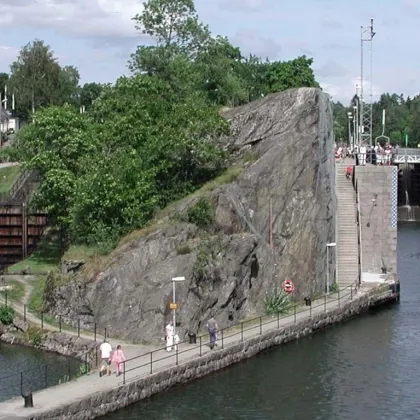 Övre slussen i Trollhättan