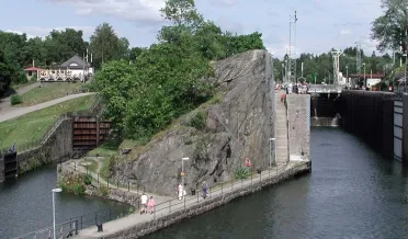 Övre slussen i Trollhättan