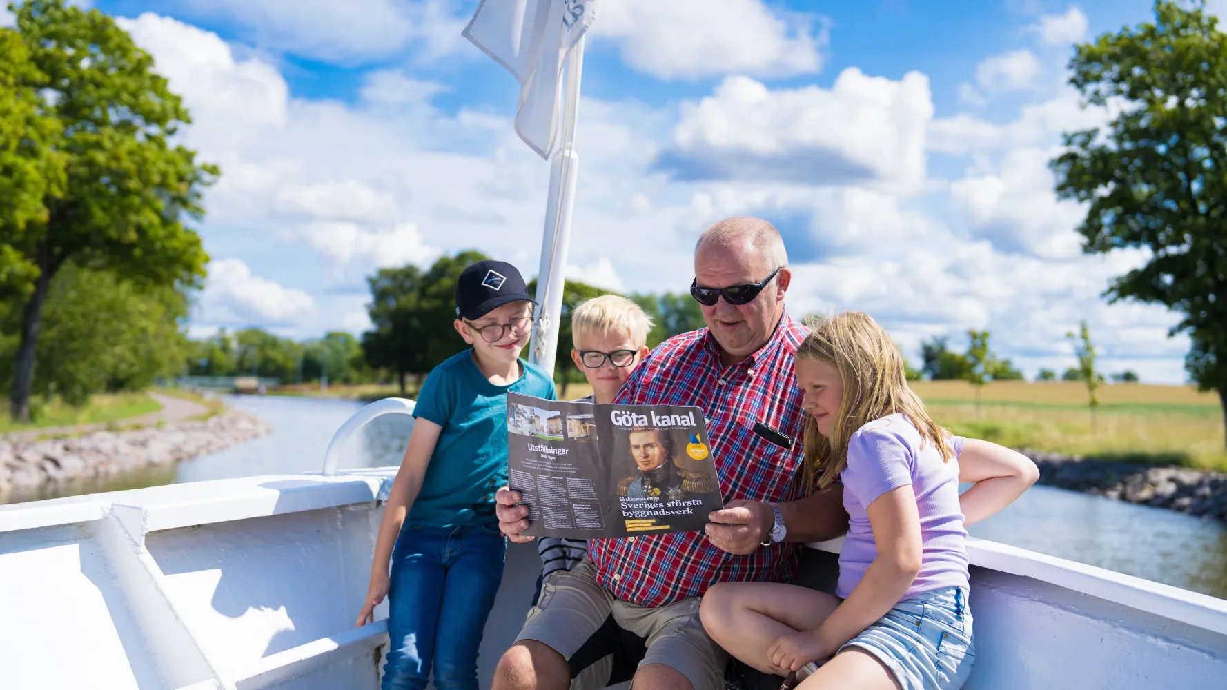 Båttur på göta kanal