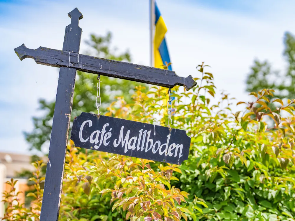 Mallboden Café am Göta Kanal