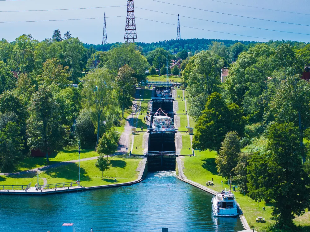 Borenshult Yachthafen