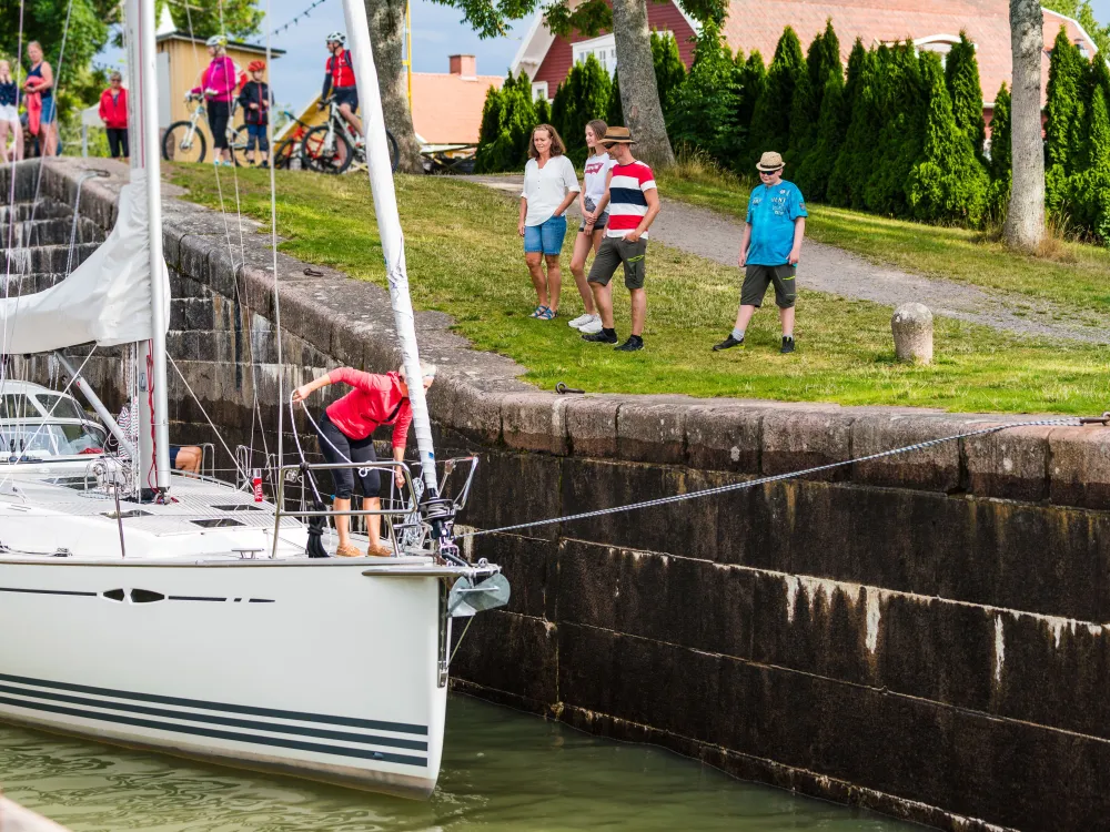 The Brunnby lock 
