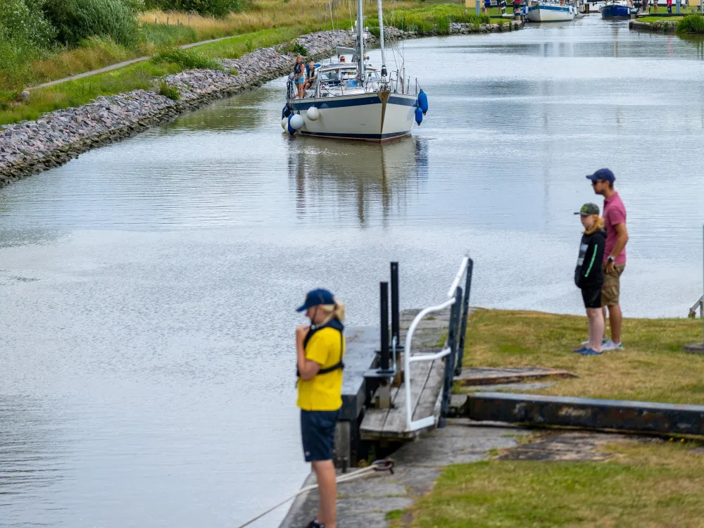The Lower Lock at Duvkullen 