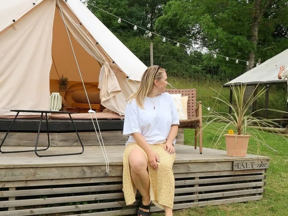 Glamping i Bergs slussar