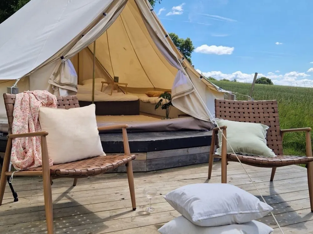Glamping i Bergs slussar