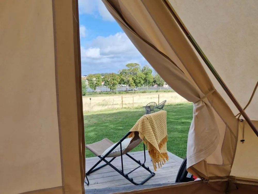 Glamping i Bergs slussar