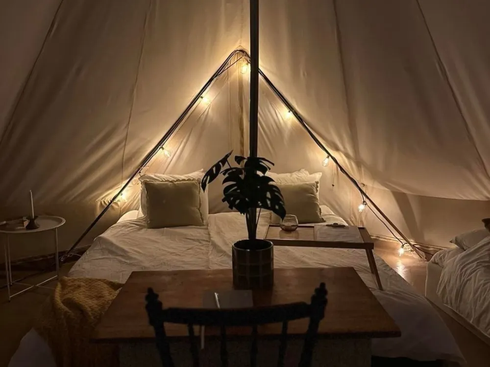 Glamping i Bergs slussar