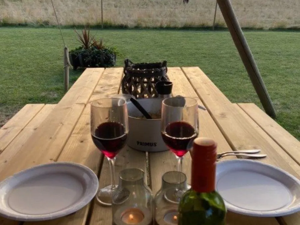 Glamping i Bergs slussar