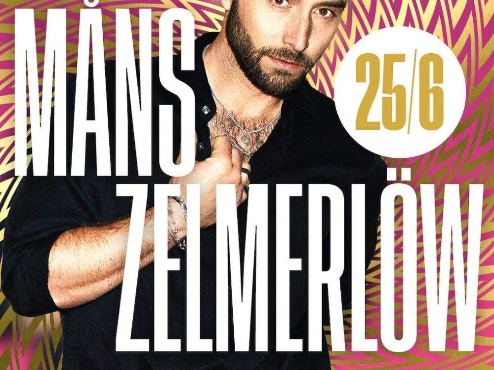 Måns Zelmerlöw in Motala