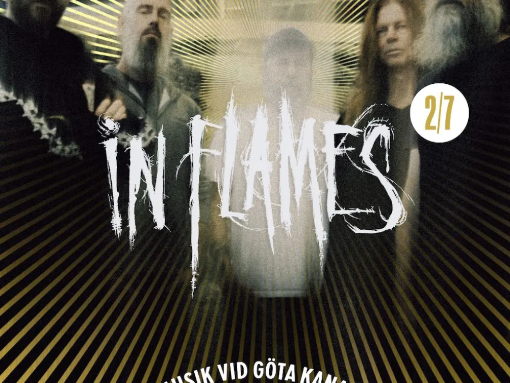 In Flames Lokverkstan Motala