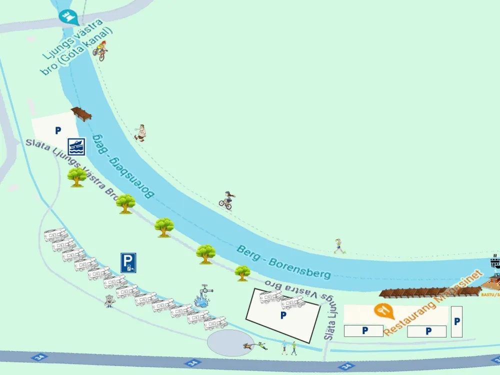 Wohnmobilstellplatz Ljungs Västra