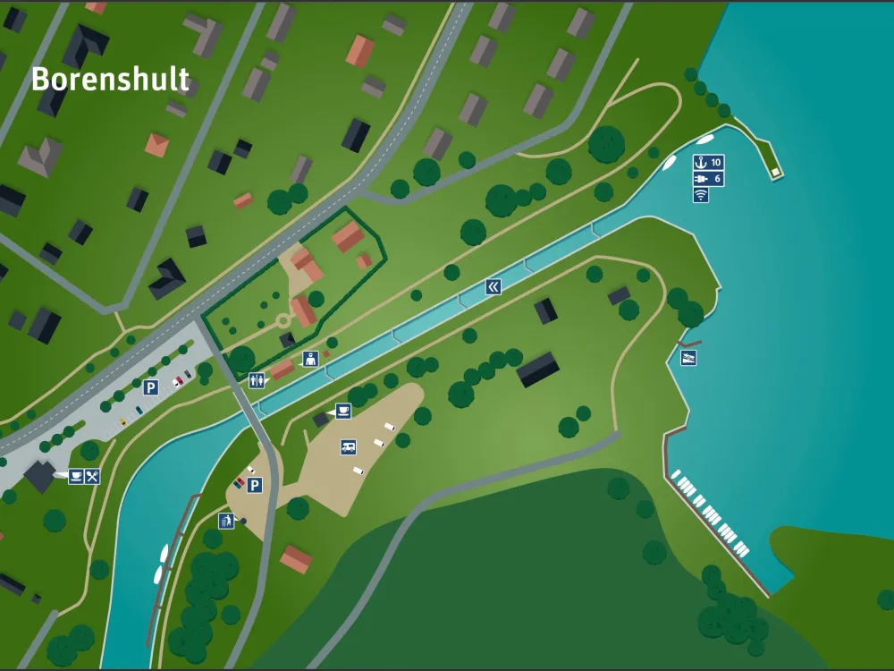 Borenshult Yachthafen