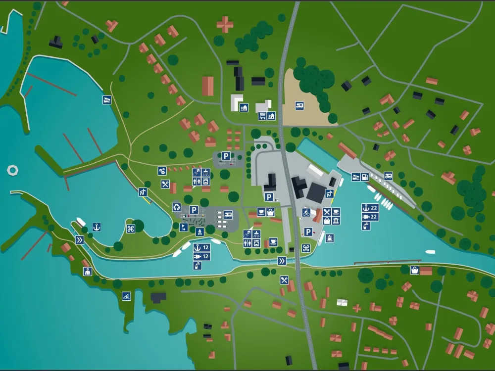 Sjötorp Yachthafen