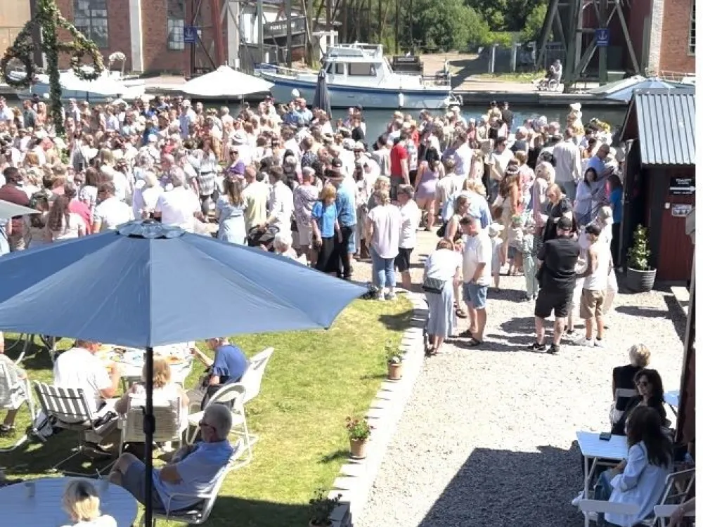 Midsommarfirande på Mallboden