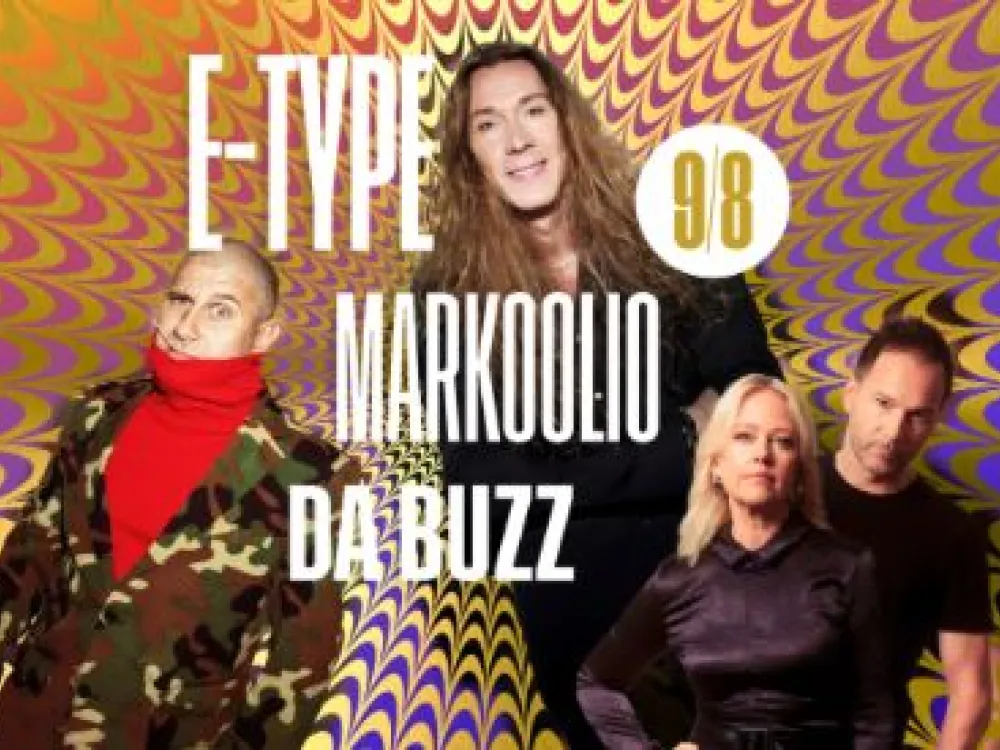 E-TYPE, MARKOOLIO & DA BUZZ Lokverkstan Motala