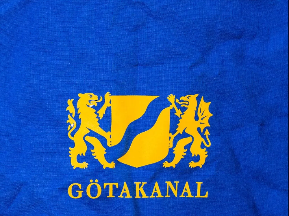 Tote bag with The Gota Canal logo