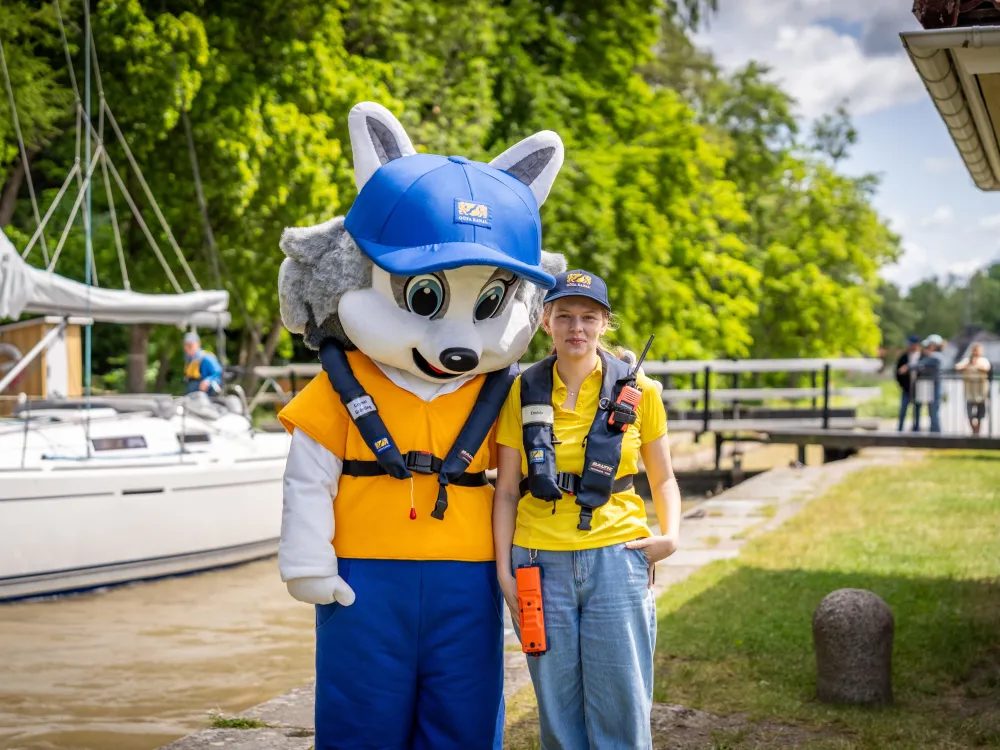 Grynet slussar i Borenshult 