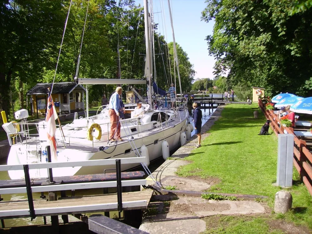 Hajstorp Slusscafé & Vandrarhem, Göta Kanal