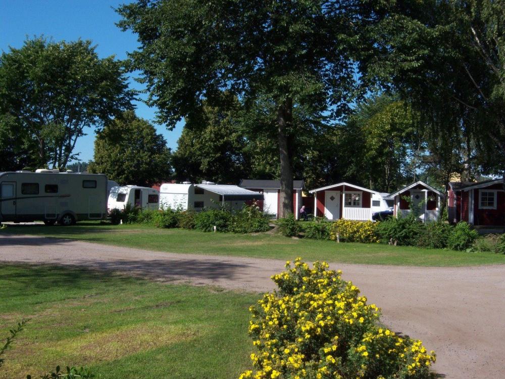 Camping pitch caravan/motorhome incl electricity (No 25)