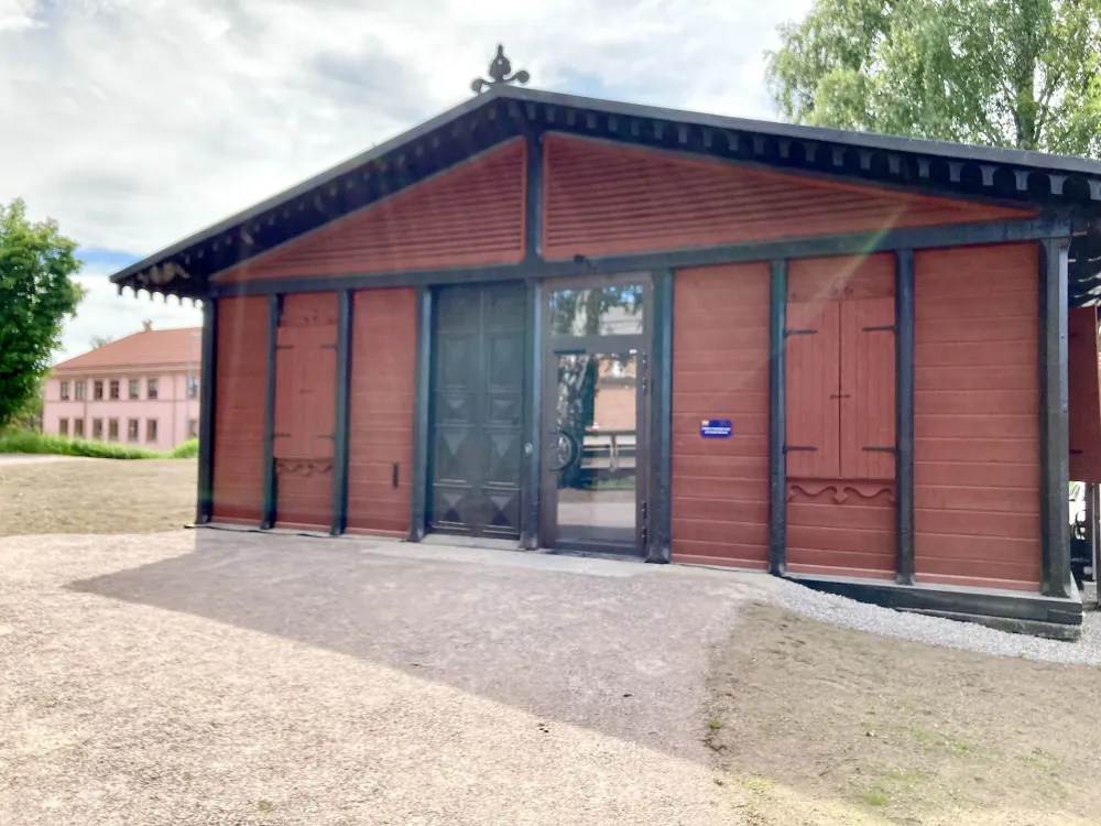 Gästhamn i historiska G:a Motala Verkstad