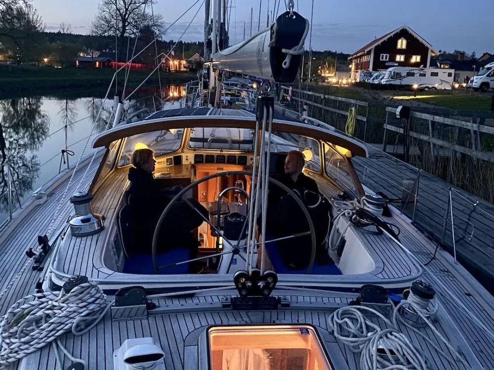 Borensbergs gästhamn vid sjön Boren
