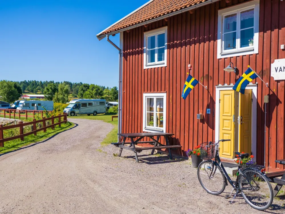 Klevbrinken guest harbour, just outside Söderköping