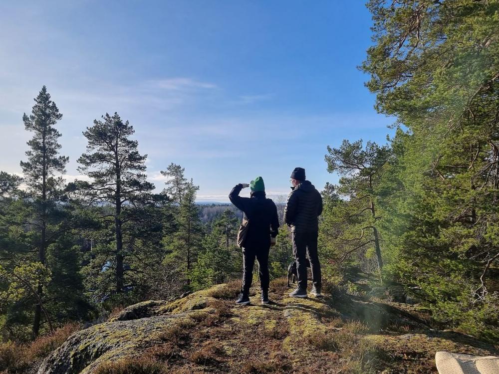 Naturvandring till Utsiktsberget vid Bastedalens Herrgård
