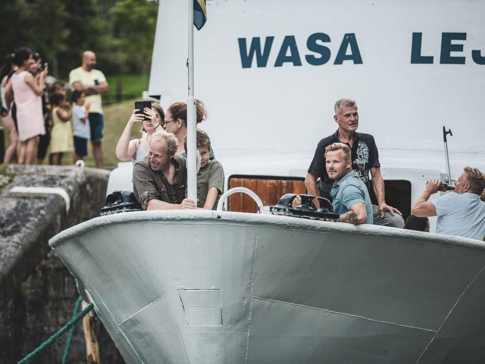 Bootsfahrt mit M/S Wasa Lejon - Berg/Borensberg hin & zurück