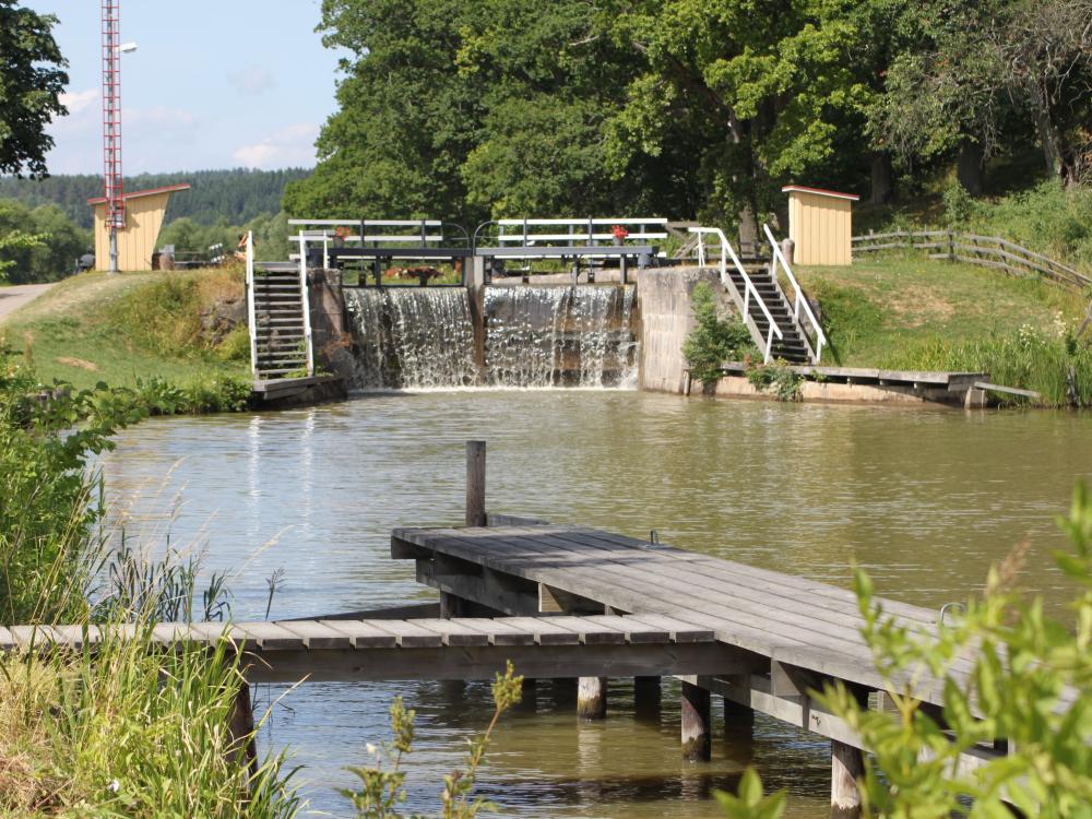 The Lower Lock at Duvkullen 