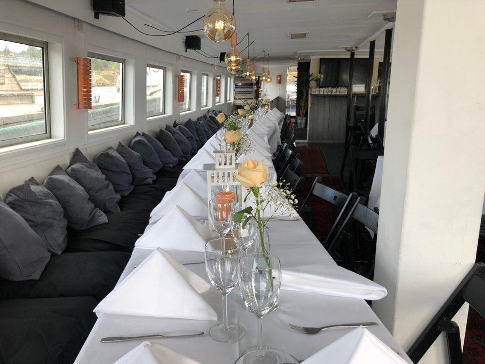 Boat trip with M/S Göta Lejon in Söderköping - Shrimp Cruise