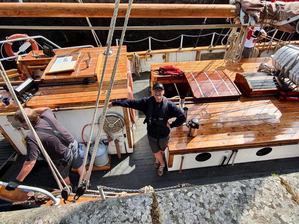 Bootsfahrt mit der Schaluppe Oskar II auf dem Vänernsee