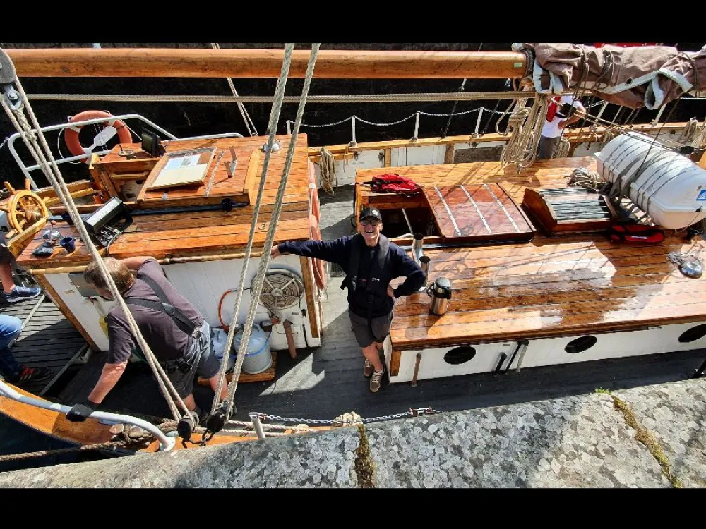 Offenes Schiff Vänerslupen Oskar II