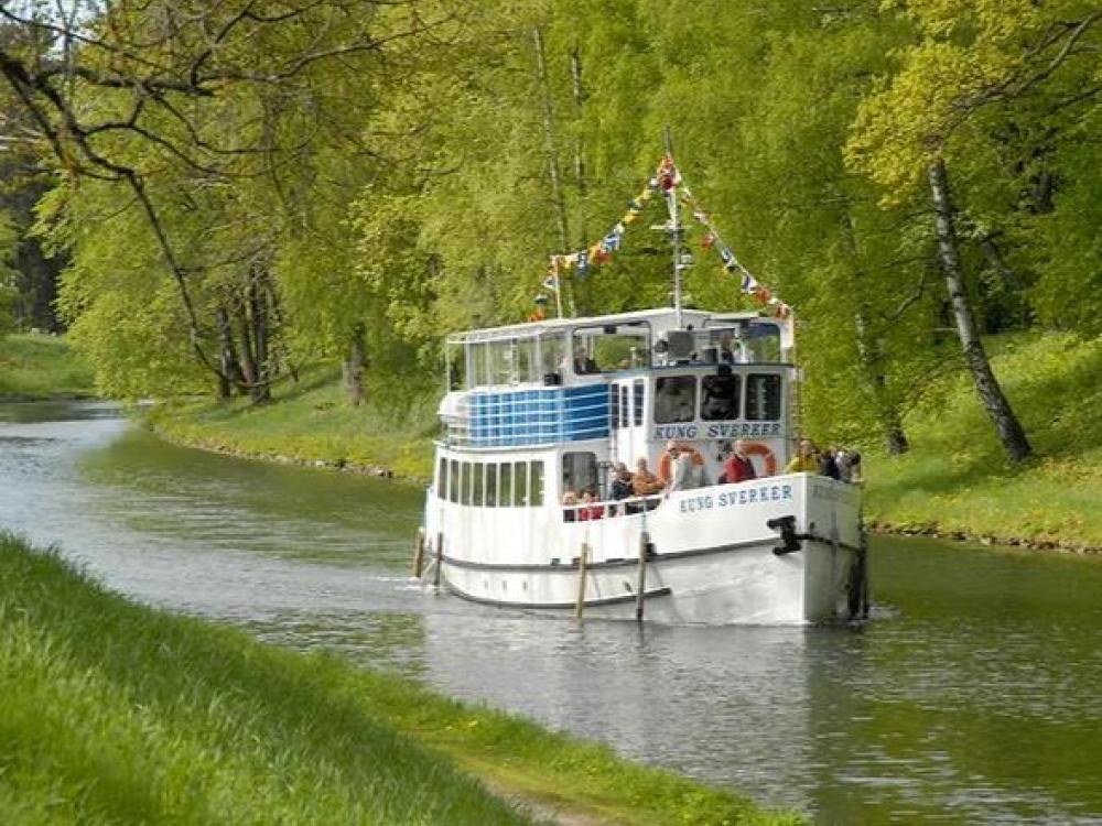 Bootsfahrt mit M/S Kung Sverker – Motala/Borensberg