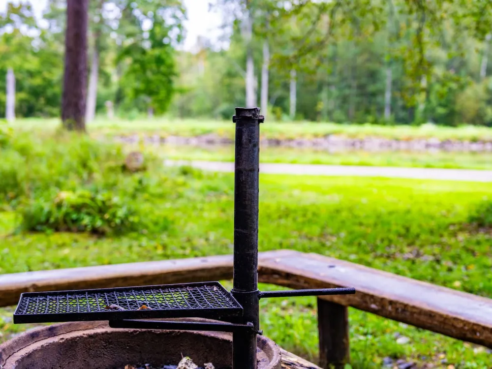 Rest stop with a waterless toilet Smörgåsekröken