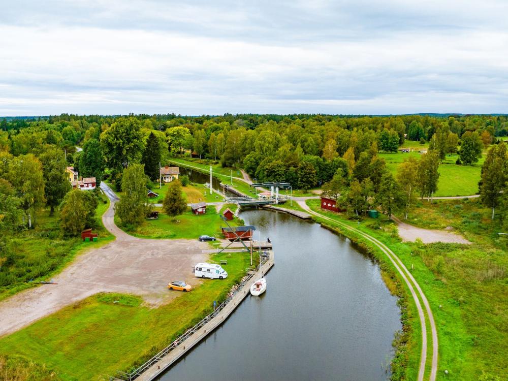 Motorhome space Göta Canal, Tåtorp