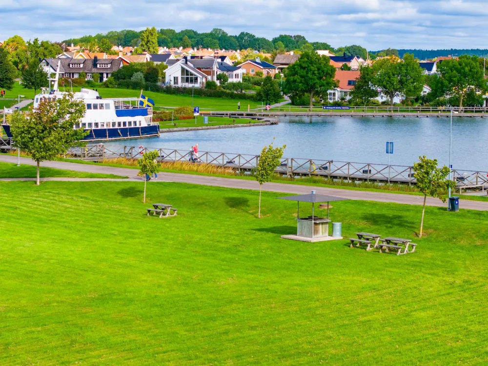 Gästhamn i välkända Bergs slussar