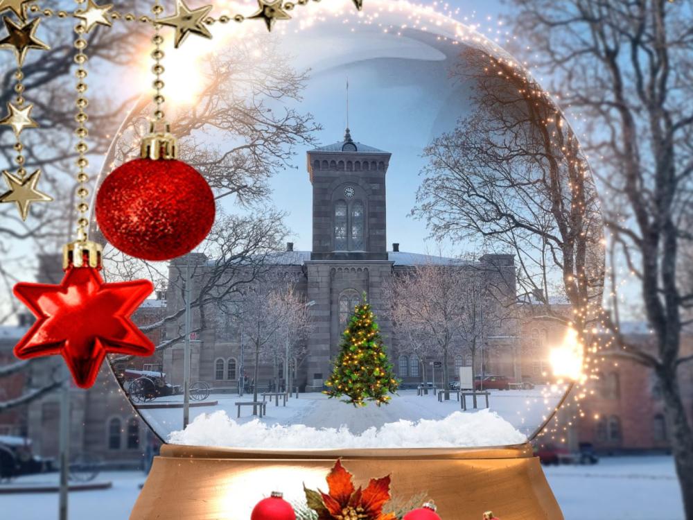 Julstämning på Karlsborgs Fästningsmuseum