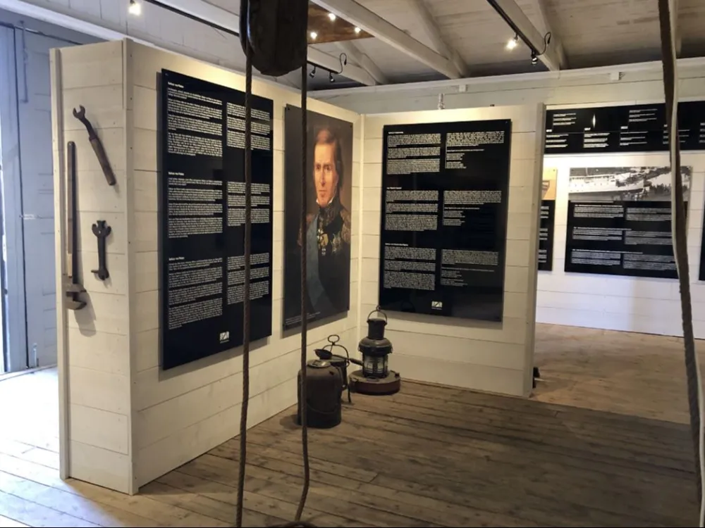 Ausstellung Mallboden in Motala: Von der Idee zu Kanal