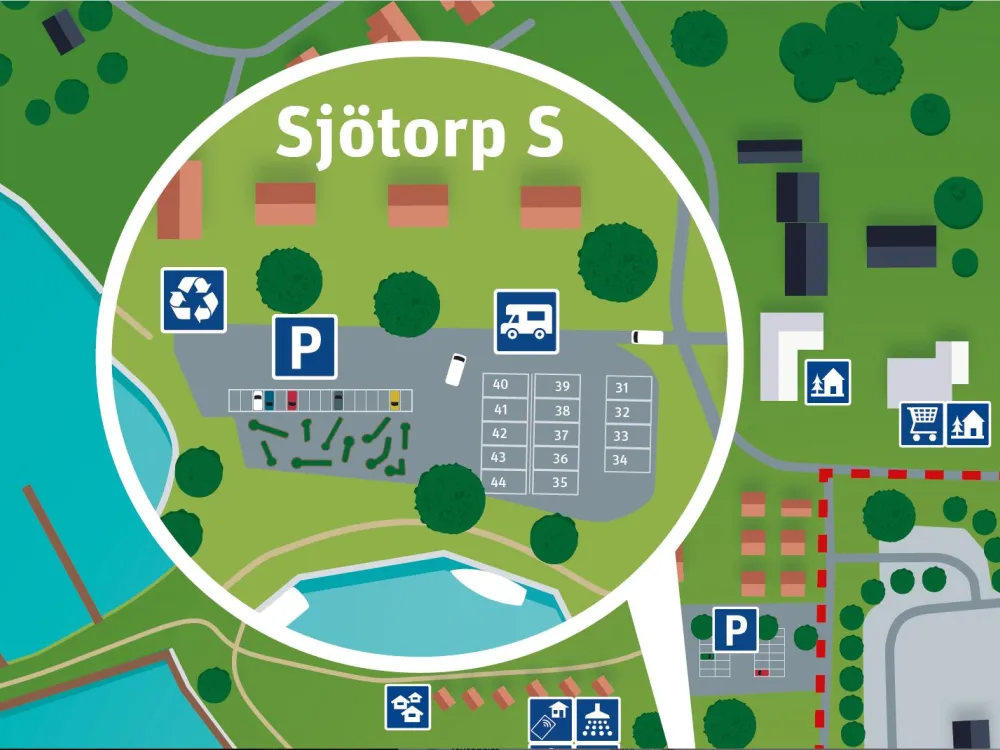 Ställplats Sjötorp Södra