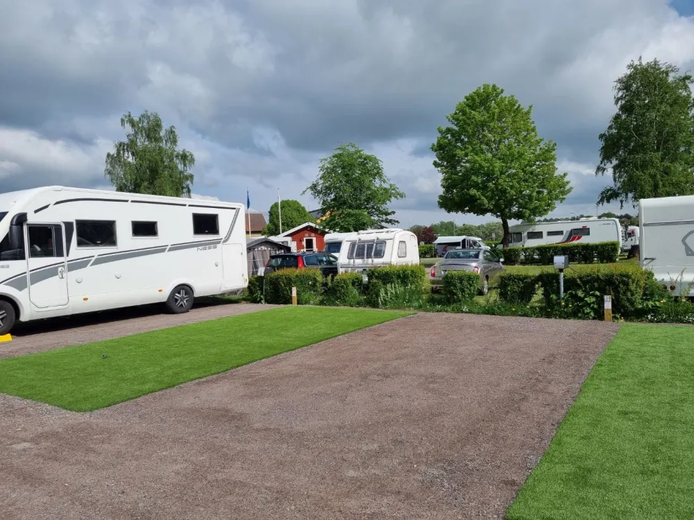Campingtomt inkl. el (nr 36) max längd 9m