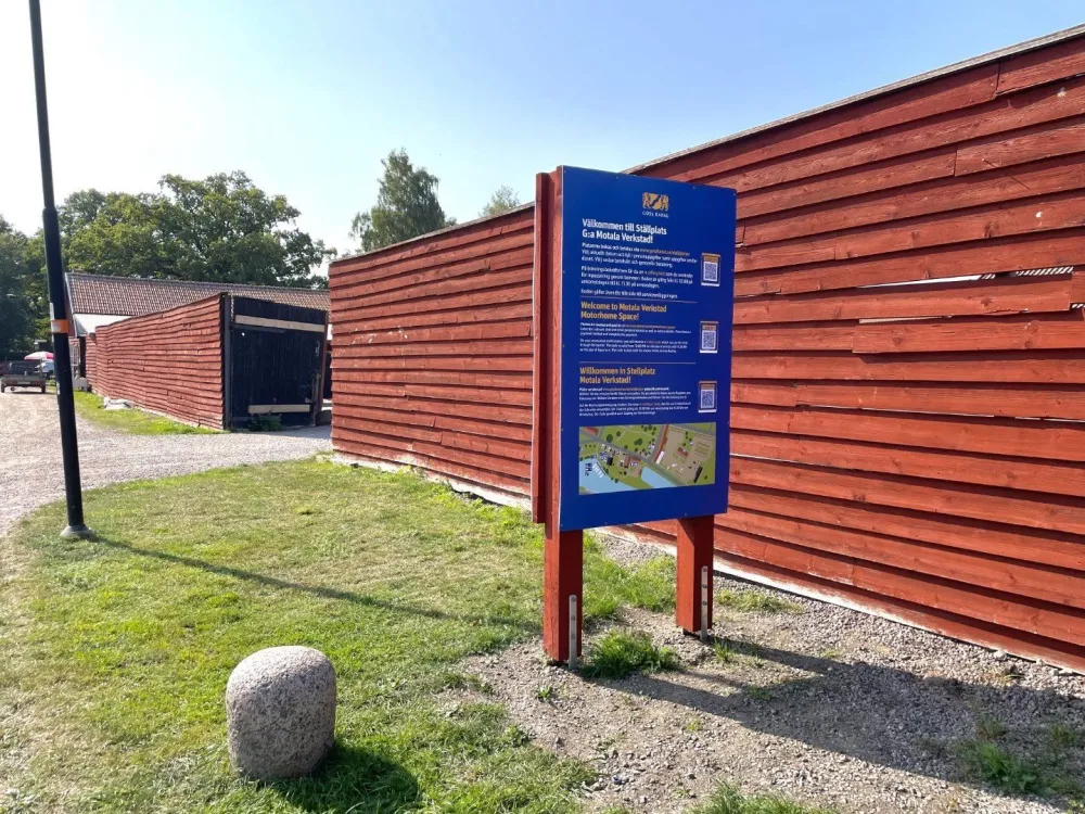 Ställplats Motala Verkstad 