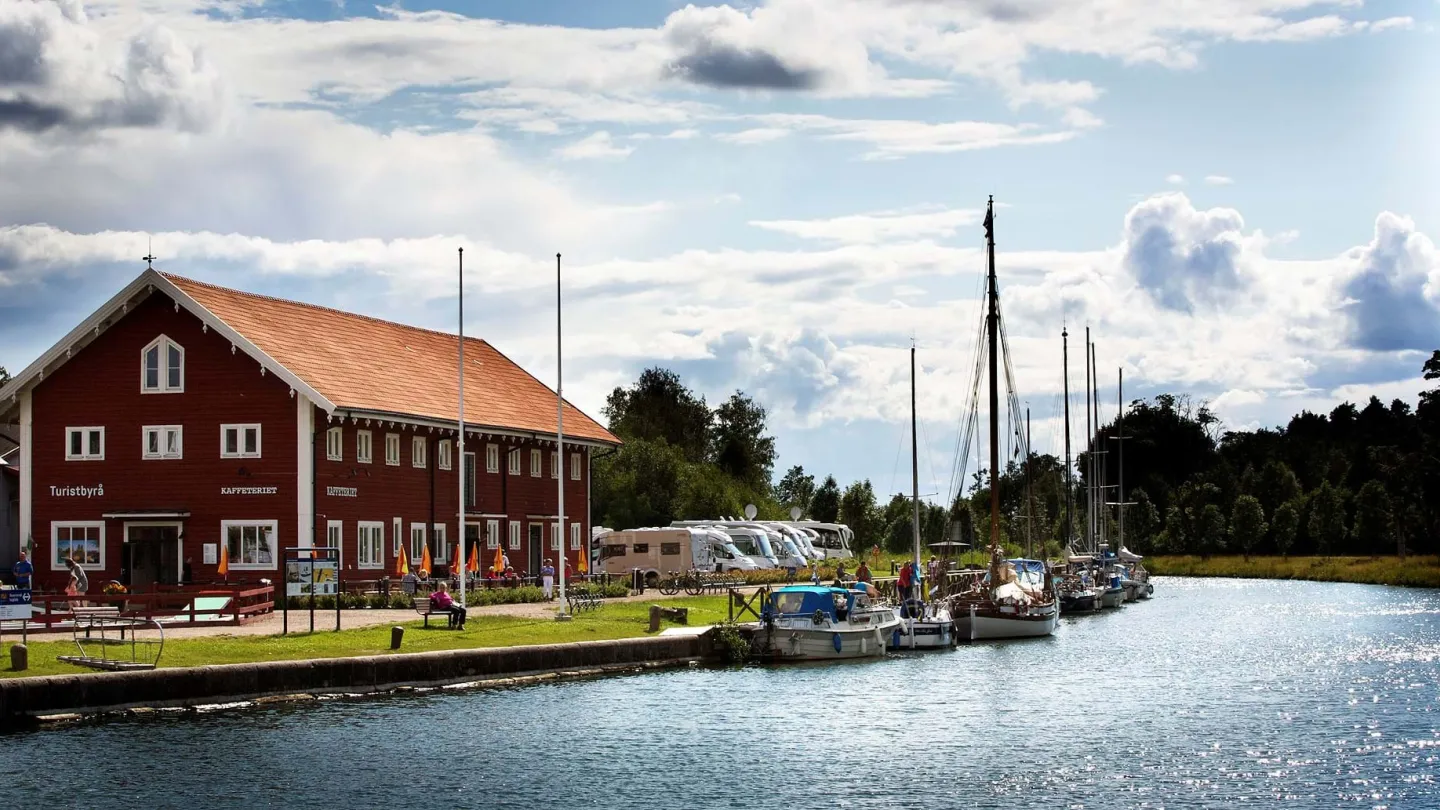 Kanalmagasinet i Borensbergs hamn